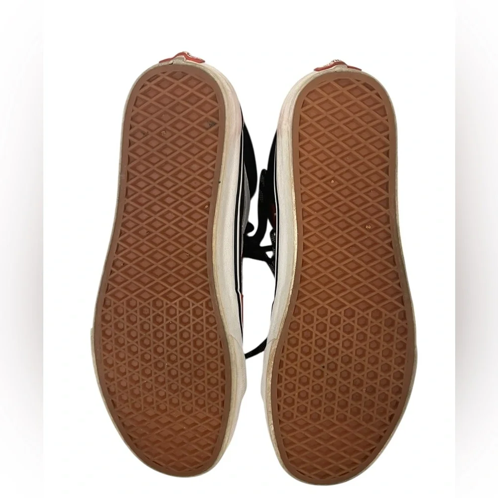 VANS | SK8-HI Red Black White‎ Off the Wall Since 1966 Script Men's Shoes 10.5